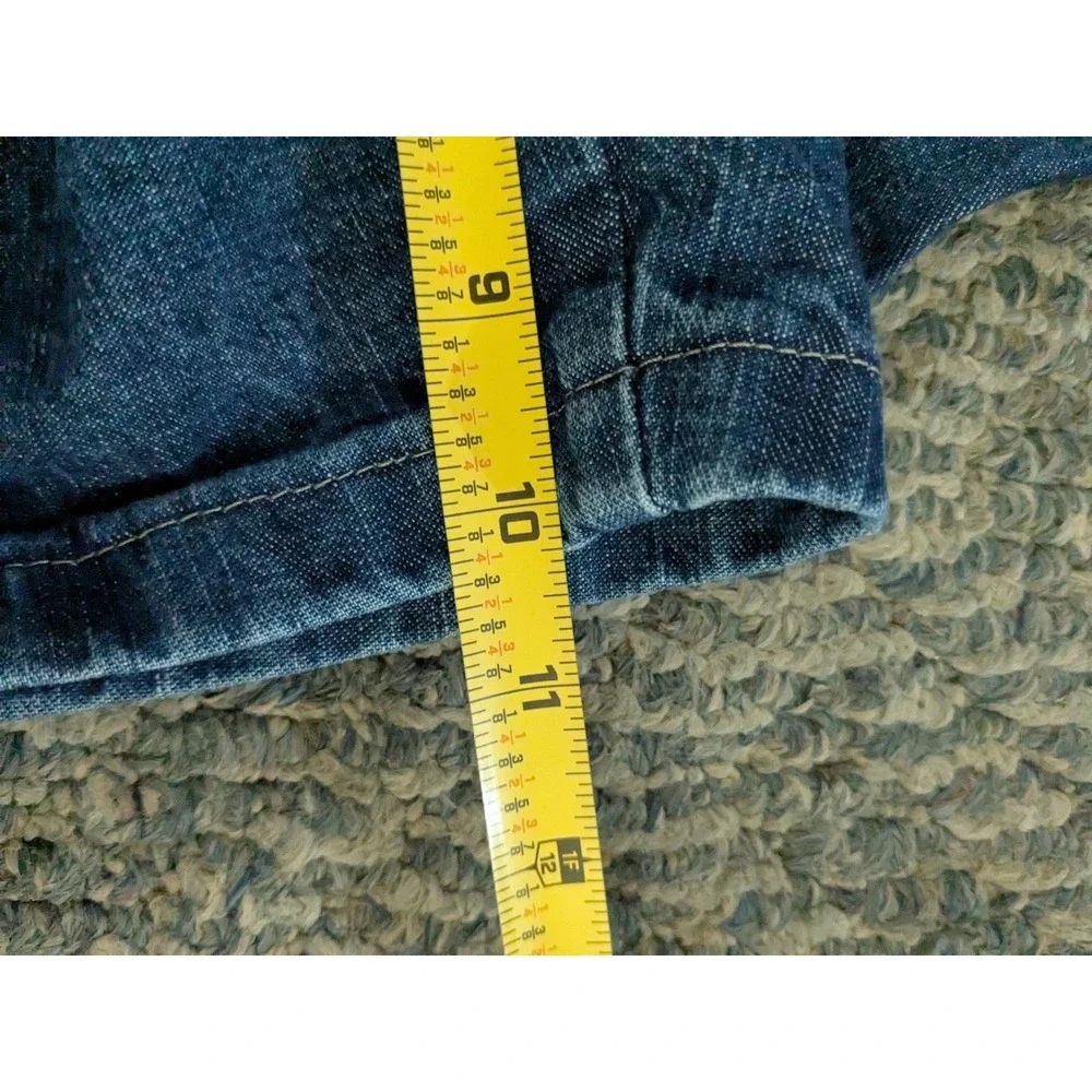 Wrangler Mens Blue Denim Carpenter Shorts Size 42 64WC5DI Utility Workwear